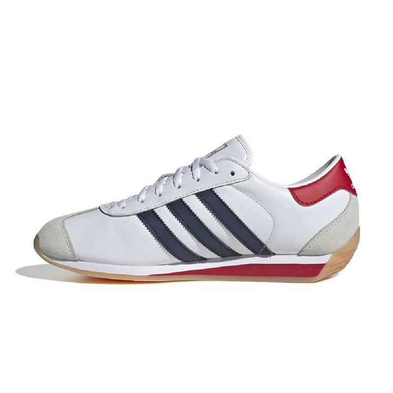 adidas Originals Country II 'White Night Indigo Better Scarlet'