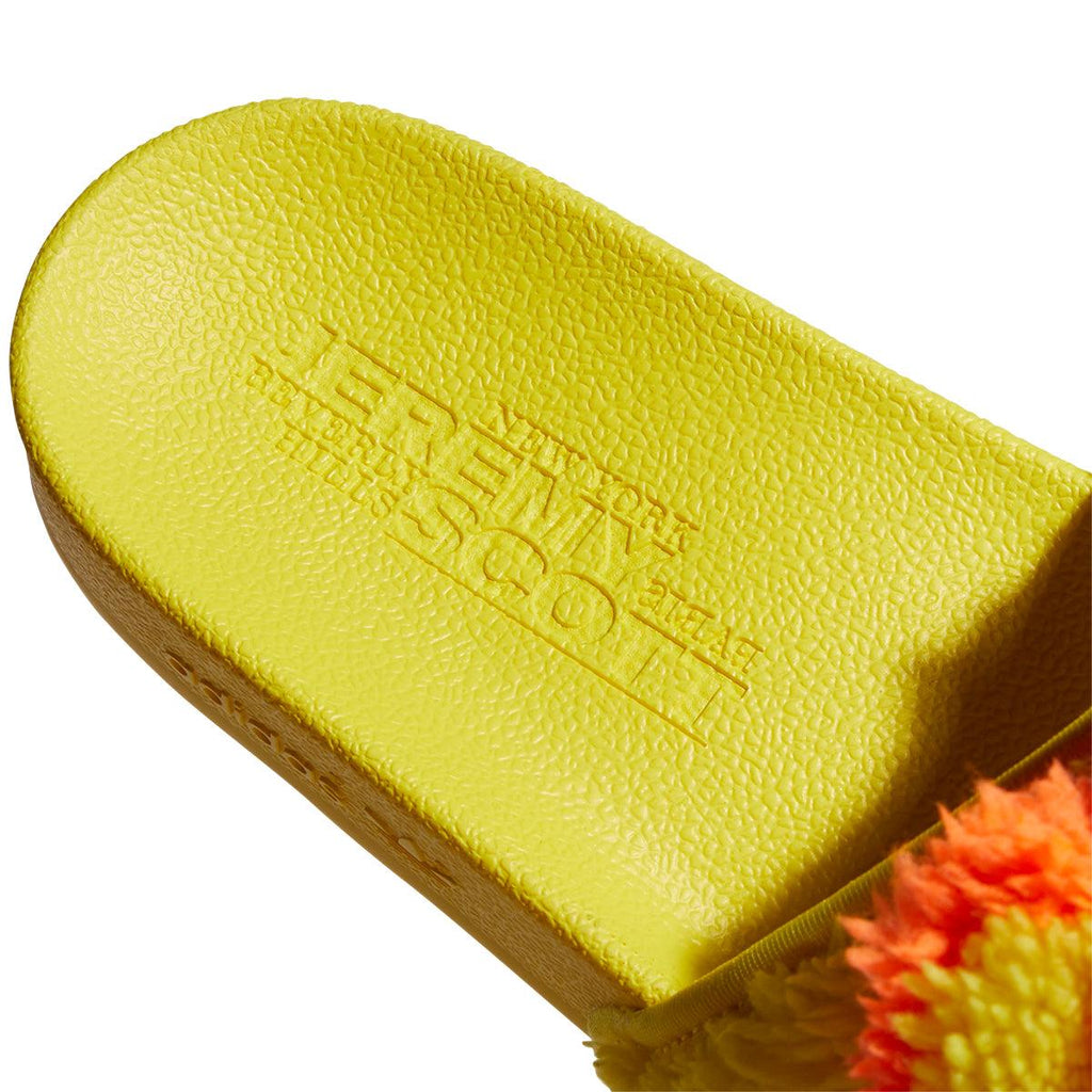 adidas Originals + Jeremy Scott Adilette Teddy 'Solar Orange'