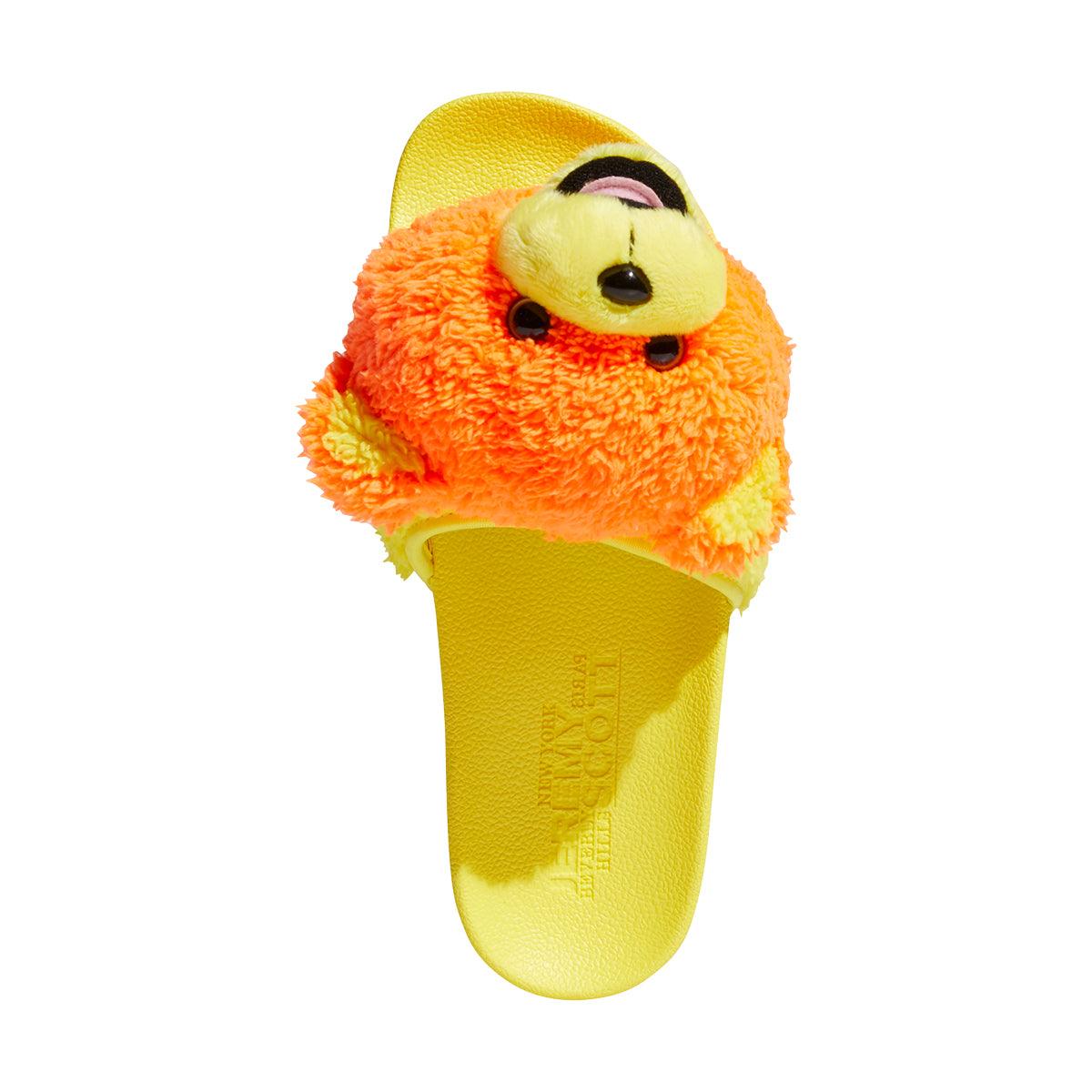 adidas Originals + Jeremy Scott Adilette Teddy 'Solar Orange'